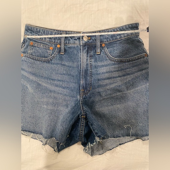 Madewell The Curvy Perfect Vintage Short Burnett Wash Size 29 - Picture 14 of 15